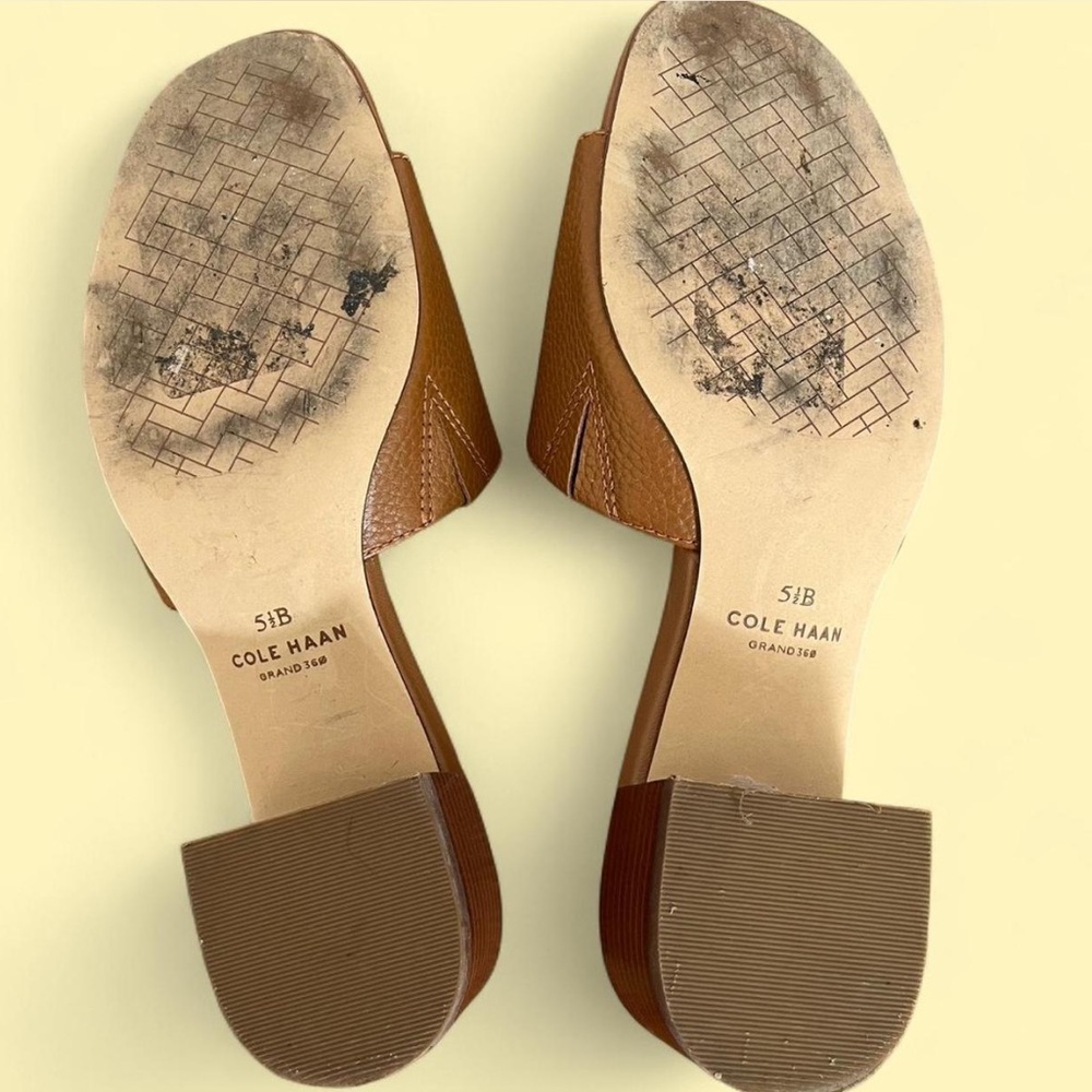 Cole Haan Leather Sandals - Picture 4 of 4